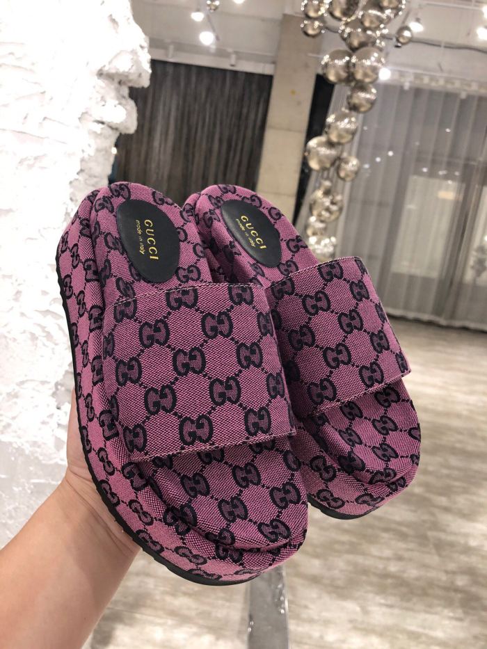 GUCCI Wholesale Platform Sandals Slippers GSP-030