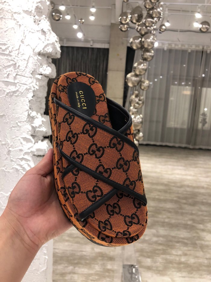 GUCCI Wholesale Platform Sandals Slippers GSP-044