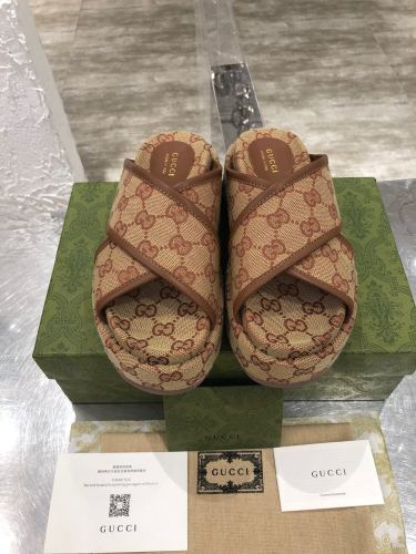 GUCCI Wholesale Platform Sandals Slippers GSP-046