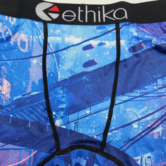 Painting Blue Ethika Wholesale Men's Underwear in stock NK006Cyber
