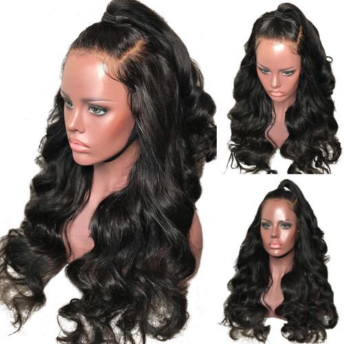 Women's Lace Curly Wig Chemical Fabric Hair WIG-034