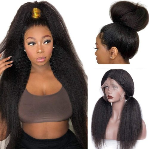 Women's Lace Afro-hair Wig Chemical Fabric Hair WIG-035