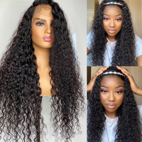 Women's Lace Curly Wig Chemical Fabric Hair WIG-018