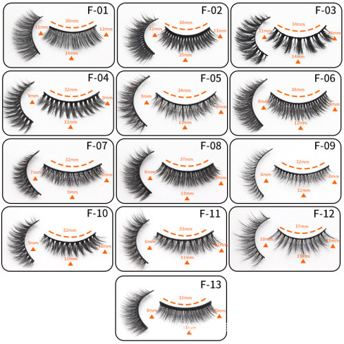 Women Multi-layer 3D False Eyelashes FE-015