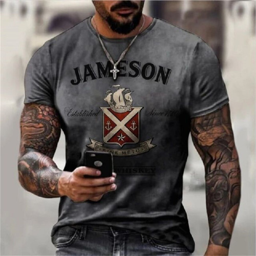Men's Short Sleeve T-shirt Wholesale MSS-022