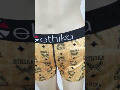 Mcm&Ethika Women's Underwear In Stock Bra and Shorty Boxers Set  WBX-021  WDK-021