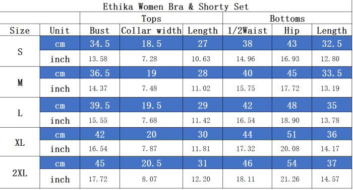 Women's Underwear Instock Bra And Shorty Set WBX-018 WDK-018
