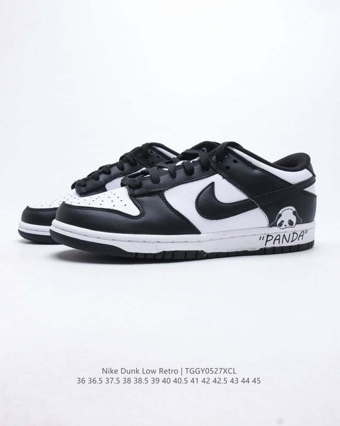 Nike SB Dunk Low Pro Panda Sneaker With Box NKSH-002(Pls note the size for women if you buy if for women)