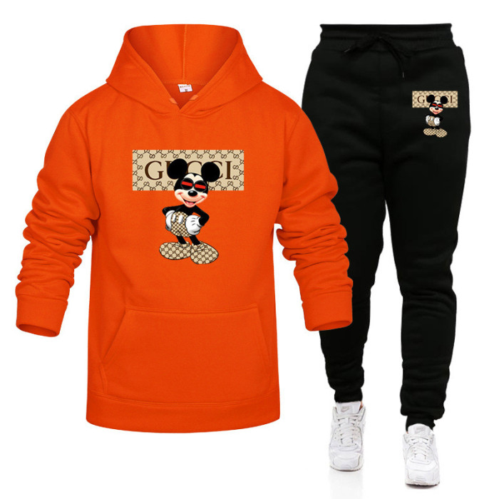 Gucci Hooded Sweatshirt Sportswear and Trousers Set GUSS-001