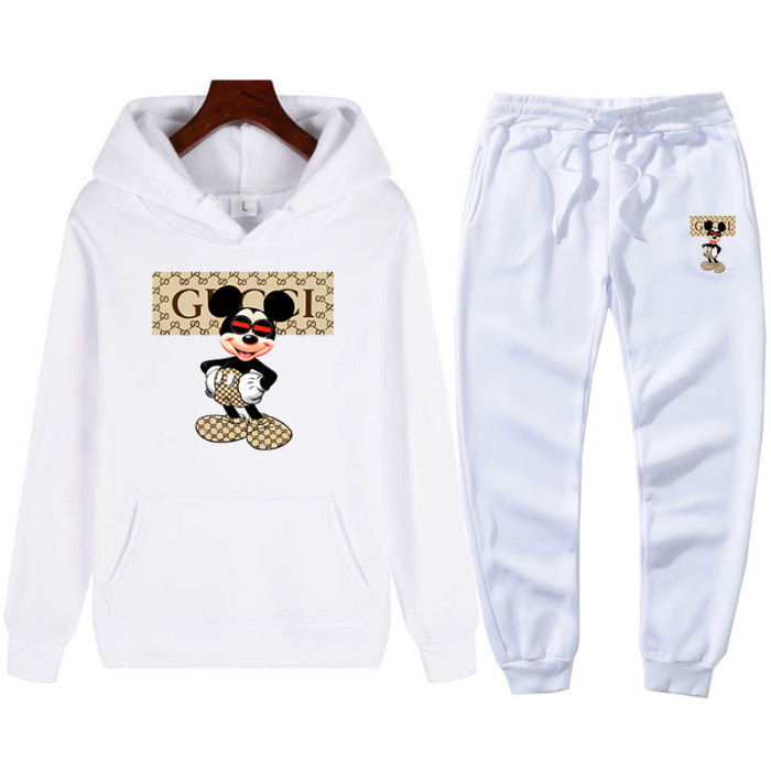 Gucci Hooded Sweatshirt Sportswear and Trousers Set GUSS-001