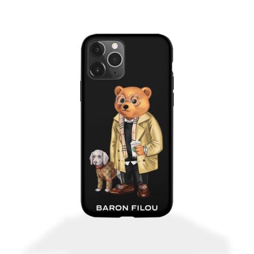 Cute BEAR Design Barons Phone Case for iphone 12 11 Pro Mini PC-073