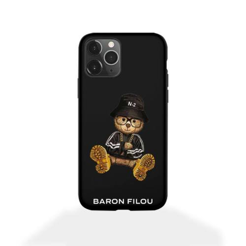 Cute BEAR Design Barons Phone Case for iphone 12 11 Pro Mini PC-072
