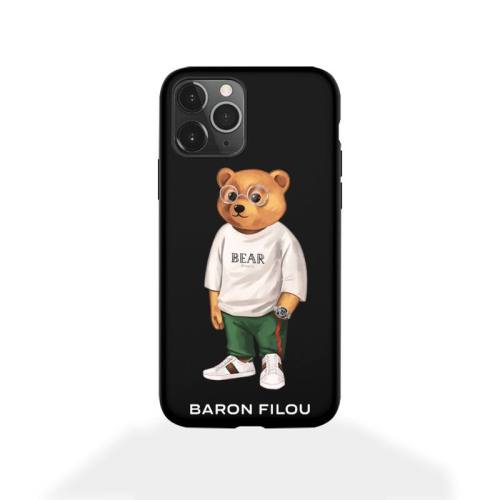 Cute BEAR Design Barons Phone Case for iphone 12 11 Pro Mini PC-077