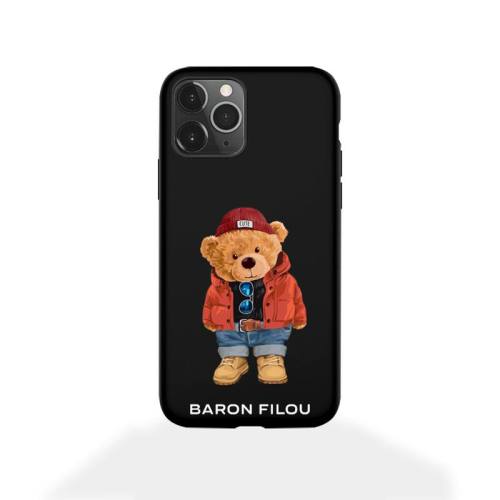 Cute BEAR Design Barons Phone Case for iphone 12 11 Pro Mini PC-079