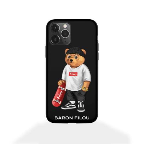 Cute BEAR Design Barons Phone Case for iphone 12 11 Pro Mini PC-075