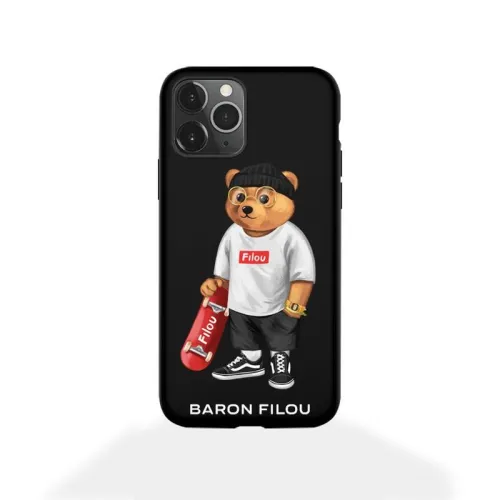 Cute BEAR Design Barons Phone Case for iphone 12 11 Pro Mini PC-075
