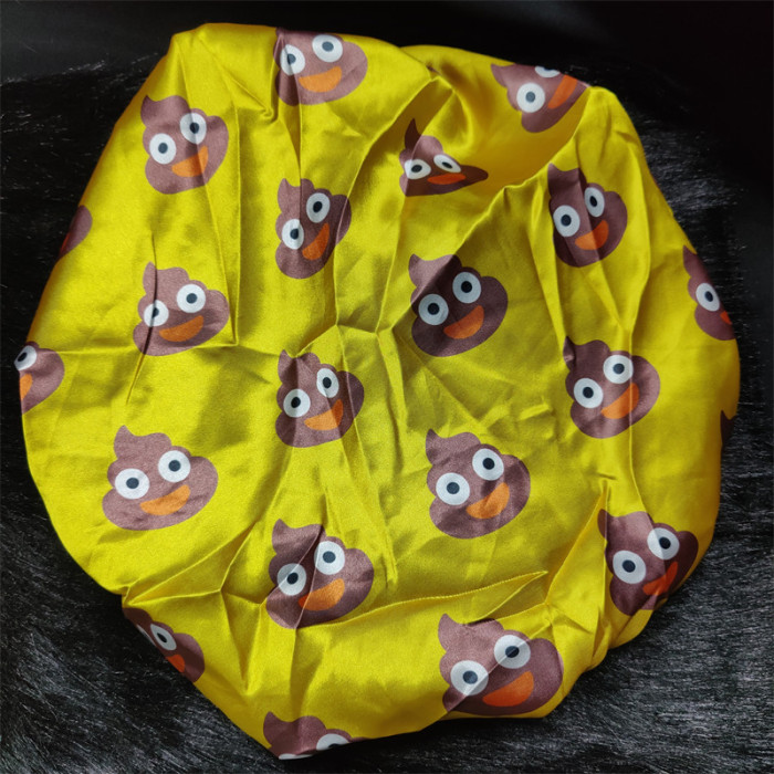 Emoji Pile of Poo Yellow Designer Bonnet Instock DX-060