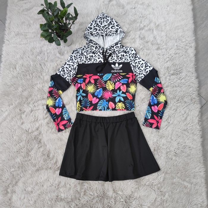 Women's Fashion Print Two Piece Set WS-114