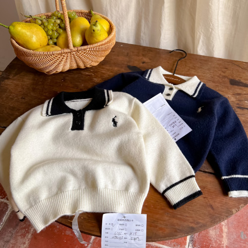 Polo Kids's 3-8 Year Long Sleeve Knitted Sweater KPL-015