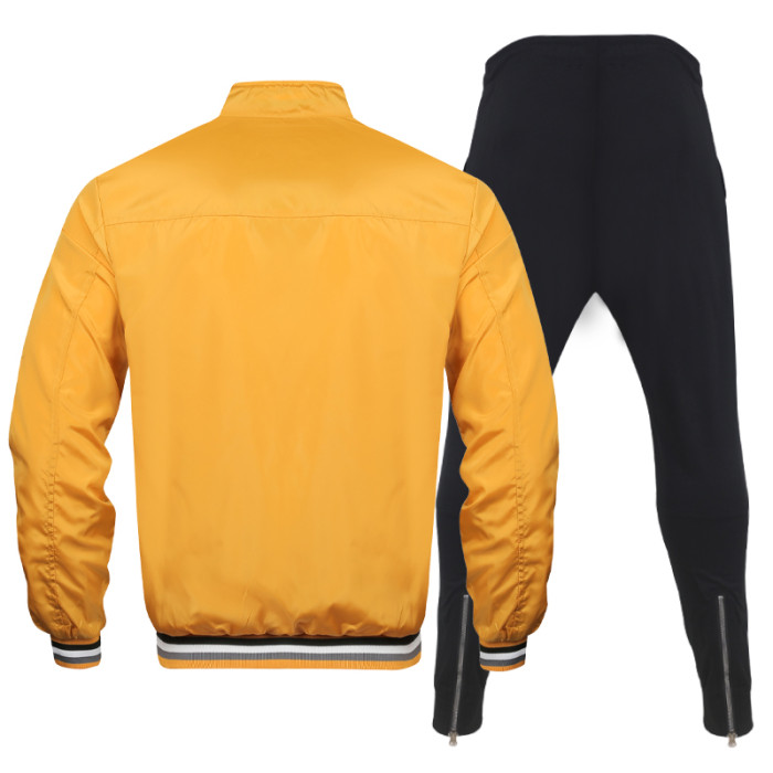 Polo Men's Casual Sports Hooded Sweater Sweater Pants Set Long Sleeve Trousers PLST-029