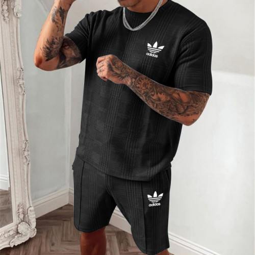 Adidas Summer Men's T-shirt And Shorty Set ADST-010