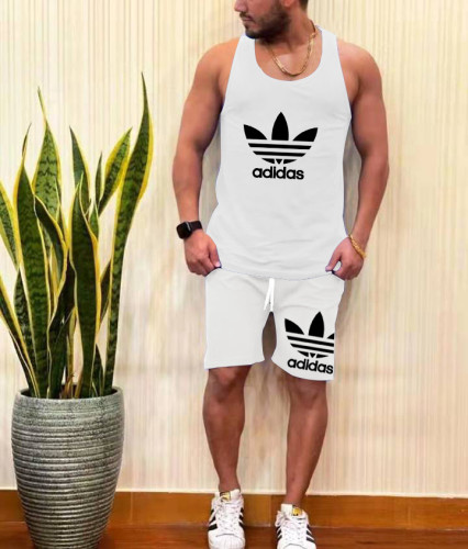 Adidas Summer Men's T-shirt And Shorty Set ADST-052