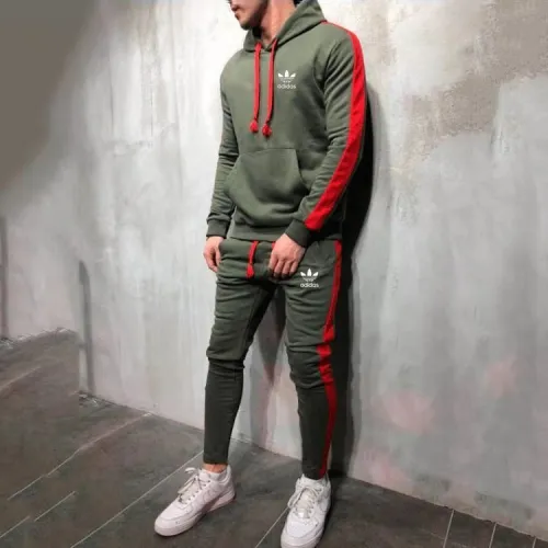 Adidas Autumn And Winter Men's Sweater And Pant Set ADST-044