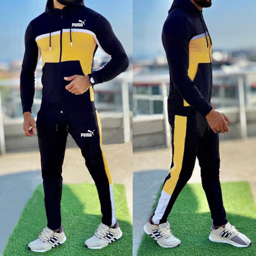 Puma Autumn and winter Men's Sweater And Pant Set PUST-003