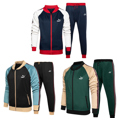 Puma Autumn and winter Men's Sweater And Pant Set PUST-023