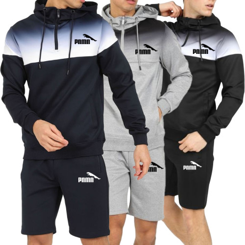 Puma Autumn and winter Sport Men's Sweater And Shorty Set PUST-018