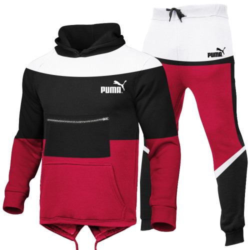 Puma Autumn and winter Men's Sweater And Pant Set PUST-025