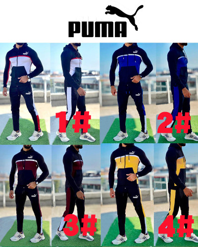 Puma Autumn and winter Men's Sweater And Pant Set PUST-033