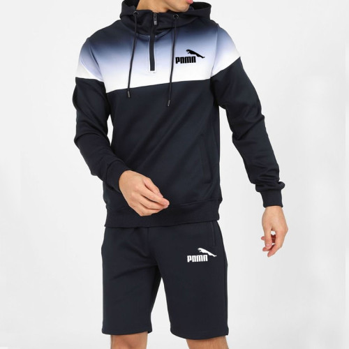 Puma Autumn and winter Sport Men's Sweater And Shorty Set PUST-018