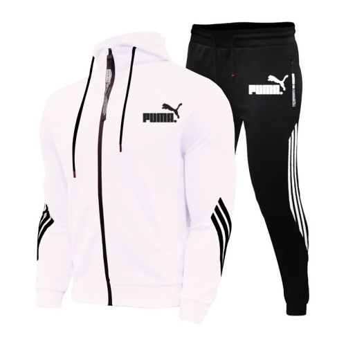 Puma Autumn and winter Men's Sweater And Pant Set PUST-027