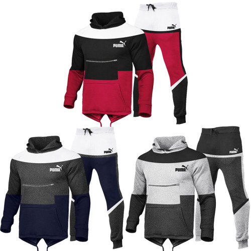 Puma Autumn and winter Men's Sweater And Pant Set PUST-025