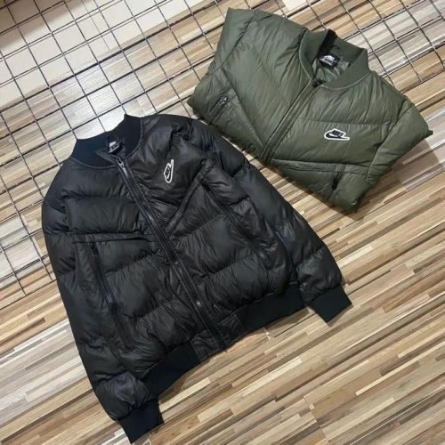 Nike Winter Counter Quality Three-dimensional Logo Cotton Baseball Jacket For Men With All Tags AA-028