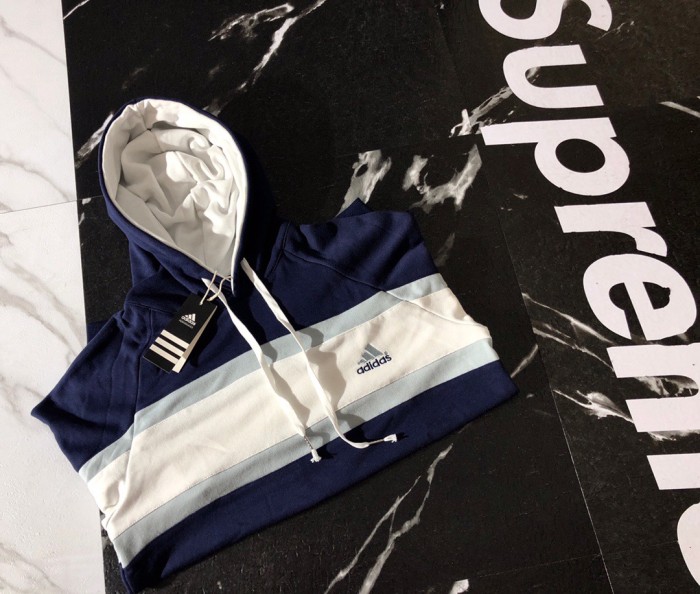 Adidas Counter Quality Mt. Fuji Tricolor Patchwork Couple Hoodie with All Tag AAD-010