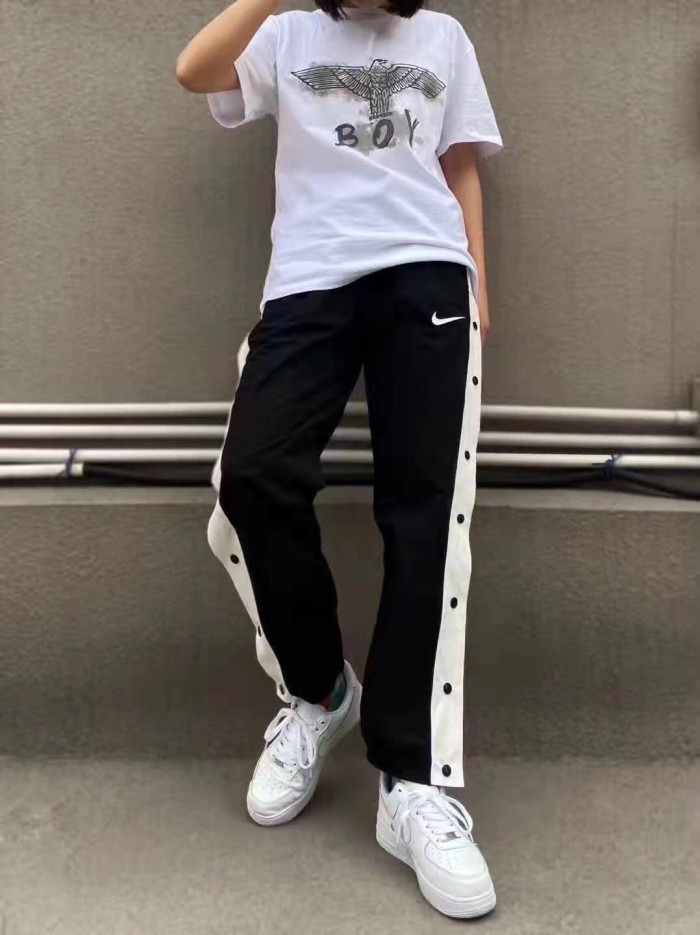 Nike Autumn And Winter Counter Quality Embroidered Logo Athleisure Sport Pants For Women With All Tags AA-090