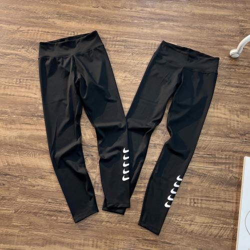 Nike Autumn And Winter Counter Quality 3M Reflective Logo Athleisure Sport Bottoming/Yoga Pants For Women With All Tags AA-086