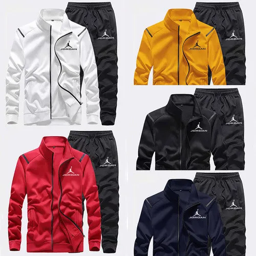 Air Jordan Cardigan Jacket and Pants Set AAJ-052