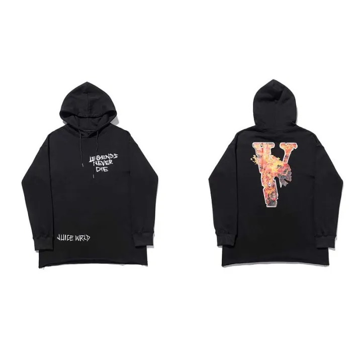 VLONE Fire Skull Hoodie VH-043
