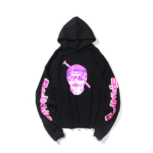 VLONE Fluorescent Skull Hoodie With Cap VH-111