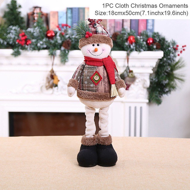 Santa Claus Christmas Doll Merry Christmas Decorations for Home CMSL-012