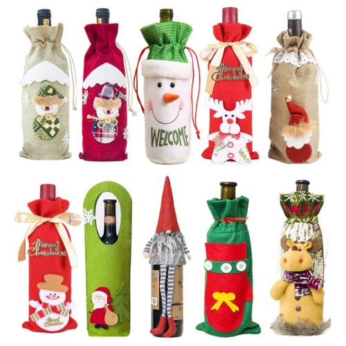 2023 New Year Gift Christmas Wine Bottle Cover CMSL-014