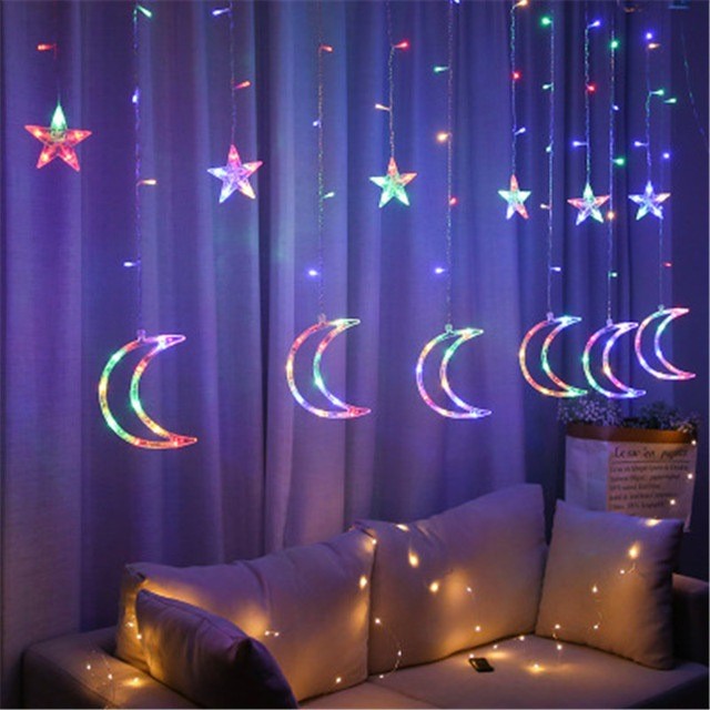 Navidad LED Curtain String Light Ball Santa Claus Christmas CMSL-018