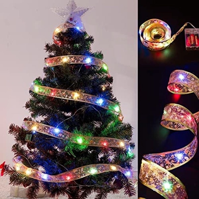 Ribbon Fairy Light Christmas Decoration Christmas Tree CMSL-010