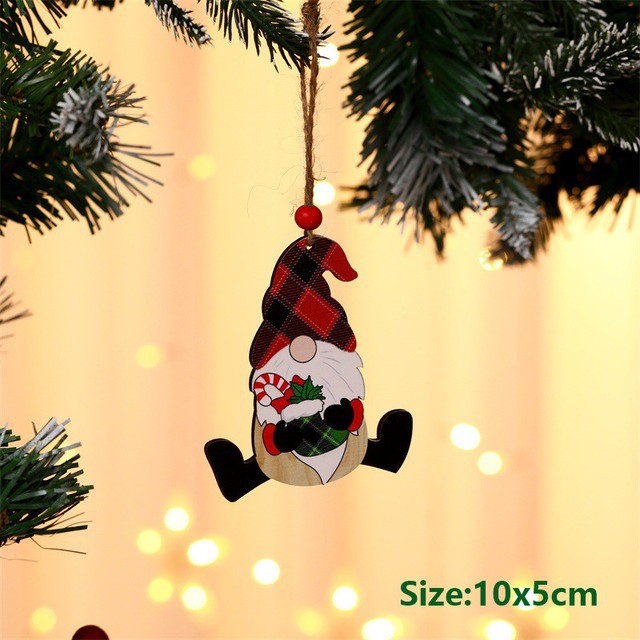 2023 The New Christmas Resin Pendant Xmas Tree Decoration CMSL-016