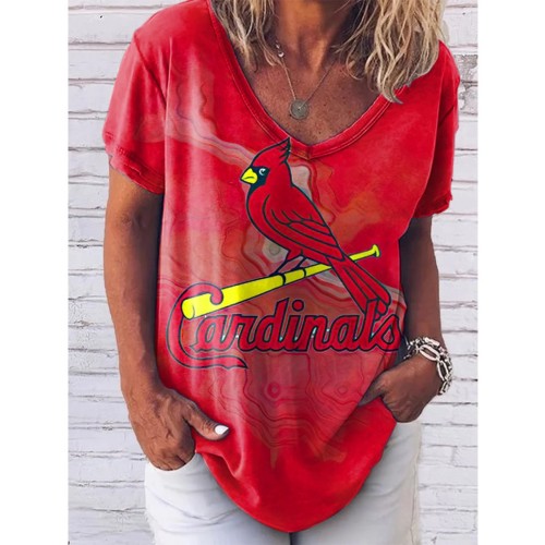 Nfl Football 3D Casual Trend V-Neck T-Shirt Women'S Clothing UNF-002