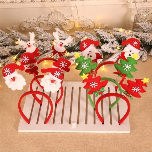 Christmas Headbands for Children Santa Elk Antlers Baby Head CMSL-027