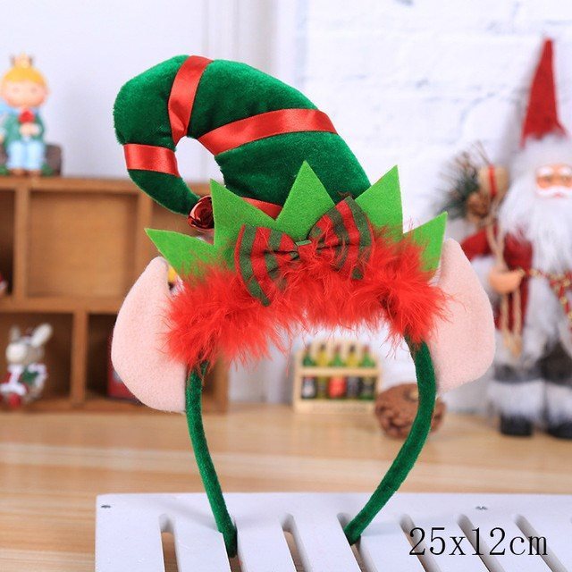 Christmas Headbands for Children Santa Elk Antlers Baby Head CMSL-027